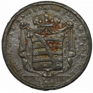 Francja/Niemcy, Medal na przystąpienie Saksonii do Związku Reńskiego, 1807