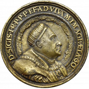 Sigismund I. der Alte, Medaille 1527 - spätere Wiederholung