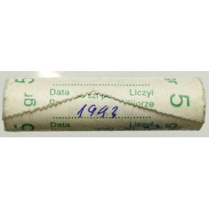 III RP, Rolka bankowa 5 groszy 1993