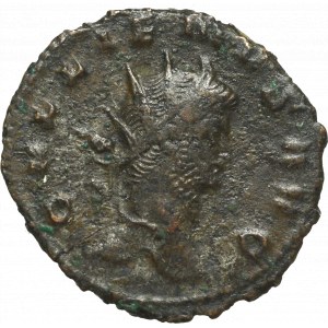 Cesarstwo Rzymskie, Gallien, Antoninian - głowa
