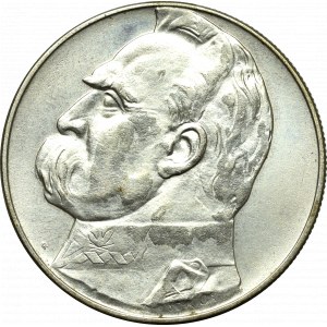 Zweite Polnische Republik, 10 Zloty 1935 Piłsudski