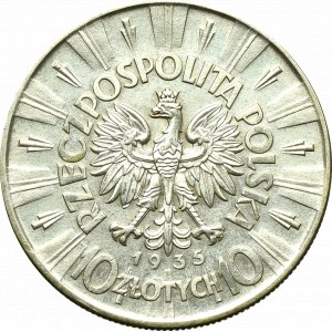 Druhá polská republika, 10 zlotých 1935 Piłsudski