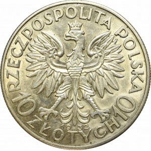 Zweite Polnische Republik, 10 Zloty 1932 BZM, London