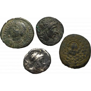 Set of antique coins