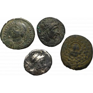 Sada starožitných mincí