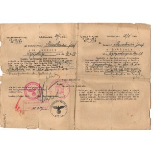 Poland, Lublin - set of documents