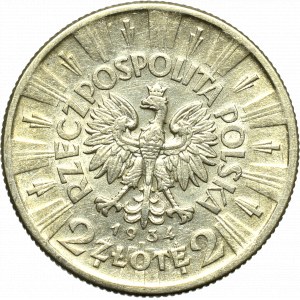 II Republic of Poland, 2 zloty 1934 Pilsudski