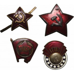 Soviet Union, Lot of emblems