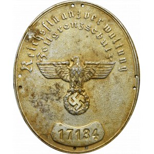 Germany, III Reich, Zollgrenzschutz badge