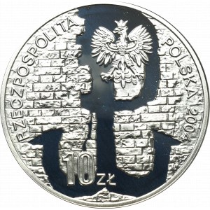 III RP, 10 PLN 2004 Varšavské povstanie