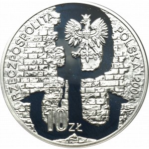 III RP, 10 złotych 2004 Powstanie Warszawskie