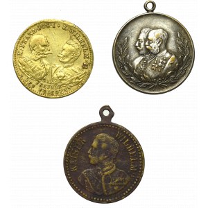 Germany, Preussen, Lot of patriotic commemorative medals