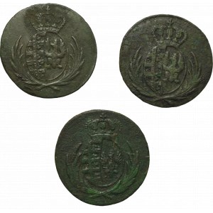 Duchy of Warsaw, Set of 1 penny 1811-12