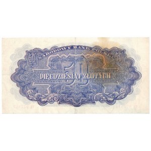 PRL, 50 zloty 1944 , ...mandatory.... TE