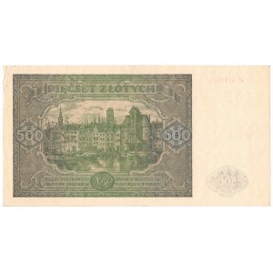 PRL, 500 zloty 1946 G