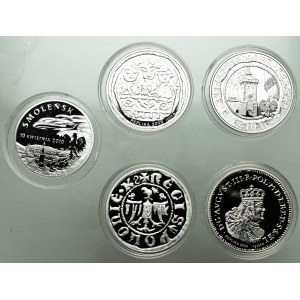 Third Republic, Mint silver products set