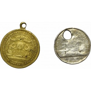 Germany, Set of old religious medallions