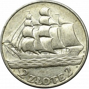 II Republic of Poland, 2 zloty 1936 Ship