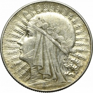 Druhá polská republika, 5 zlotých 1933 Hlava ženy