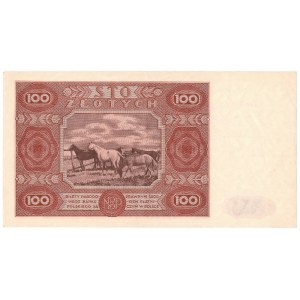 PRL, 100 złotych 1947 G
