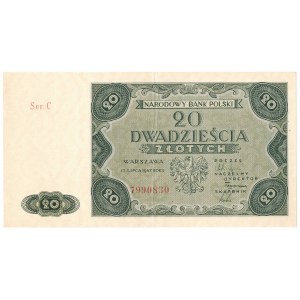 People's Republic of Poland, 20 zloty 1947 C