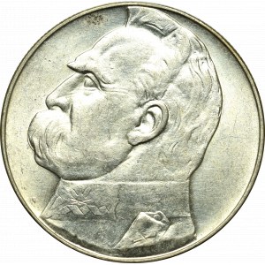 Zweite Polnische Republik, 10 Zloty 1938 Piłsudski