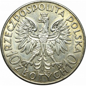 Zweite Polnische Republik, 10 Zloty 1932 BZM, London
