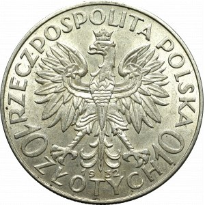 II Rzeczpospolita, 10 złotych 1932 BZM, Londyn