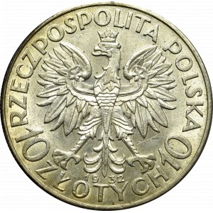 Zweite Polnische Republik, 10 Zloty 1932 BZM, London