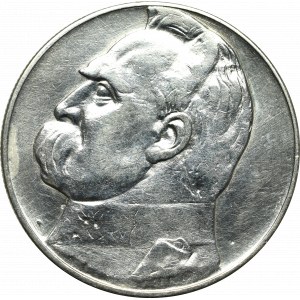 Zweite Polnische Republik, 10 Zloty 1934 Piłsudski