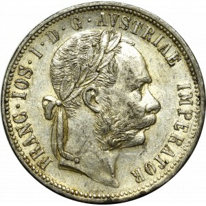 Austria, Franz Joseph, 1 florin 1879