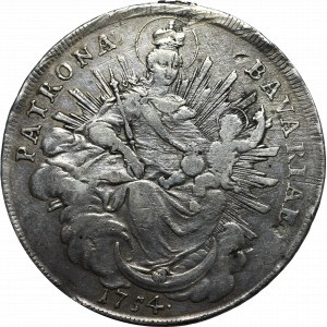 Německo, Bavorsko, Maximilian Joseph, Thaler 1754