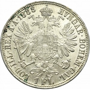 Österreich-Ungarn, Franz Joseph, 1 Gulden 1888