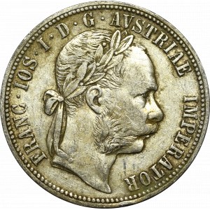 Austria-Hungary, 1 florin 1883