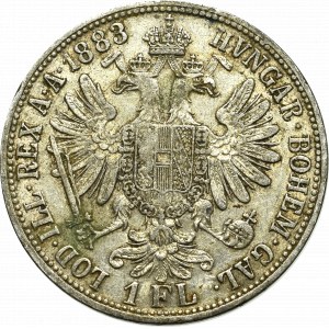 Rakousko-Uhersko, 1 florén 1883