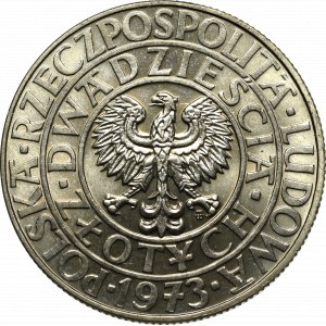 PRL, 20 złotych 1973 Drzewo - Próba CuNi