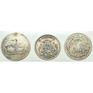 Sada strieborných mincí