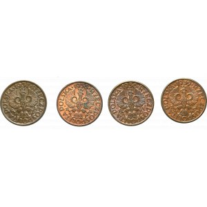 Second Republic, Set of 1 penny 1936-39