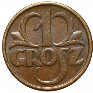 II Republic of Poland, 1 groschen 1928