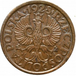 II Republic of Poland, 1 groschen 1928