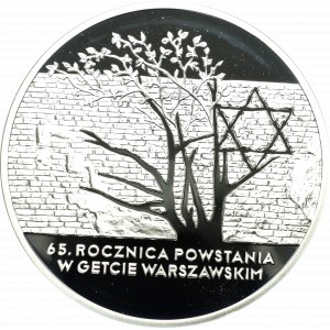 III RP, 20 złotych 2008 65 rocznica Powstania w Getcie