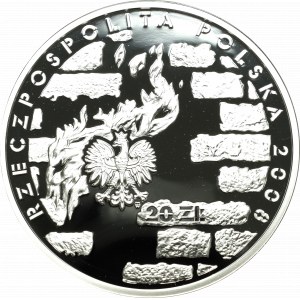 III RP, 20 złotych 2008 65 rocznica Powstania w Getcie
