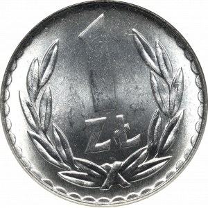 PRL, 1 złoty 1976 - NGC MS66