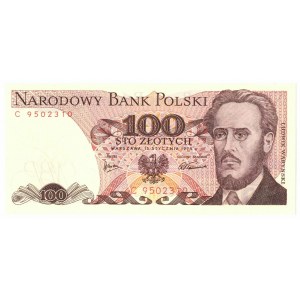 People's Republic of Poland, 100 gold 1975 C