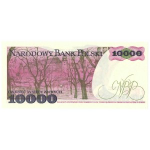 People's Republic of Poland, 10,000 zloty 1987 F