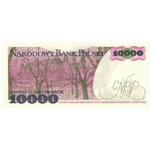 PRL, 10 000 złotych 1988 W