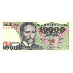PRL, 10 000 złotych 1987 U