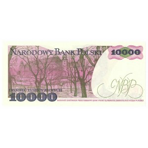 PRL, 10 000 złotych 1987 U