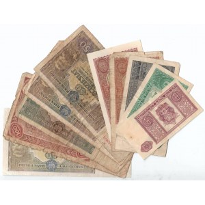 PRL, Zestaw banknotów z lat 1946-1947