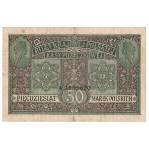 GG, 50 mkp 1916 - Jenerał